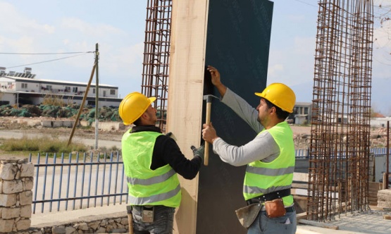 Kurutma ve Paketleme Tesisinde çalışmalar ilerliyor