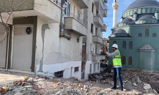 Eskişehir'in Belediyeleri Hasar Tespit Çalışmalarında