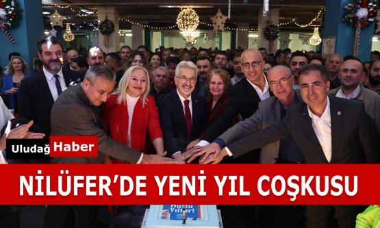 Nilüfer Belediyesi personeli 2024'ü coşku içinde karşıladı