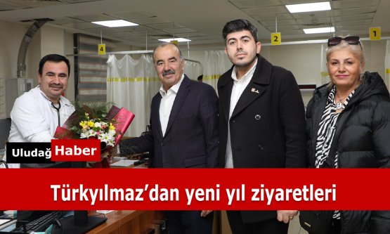 Hayri Türkyılmaz'dan yeni yıl ziyaretleri