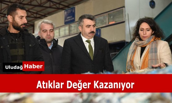 Yıldırım Belediyesi Ambalaj Atıklarını Ekonomiye Kazandırıyor