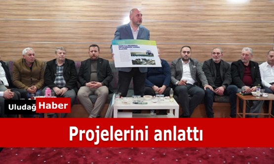 Bekir Aydın projelerini anlattı