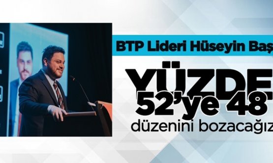 Hüseyin Baş'tan Murat Kurum'a 650 bin konut, Özgür Özel'e genç darbe cevabı