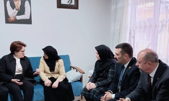 Meral Akşener'den taziye ziyareti