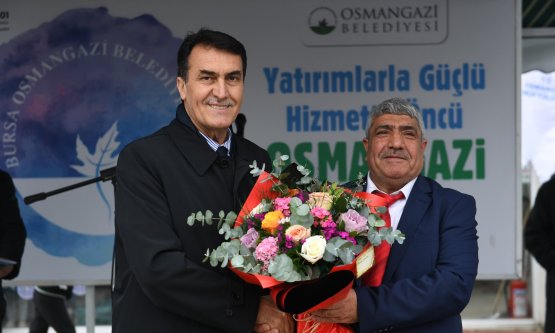 Osmangazi Belediyesi'nden bir camiye daha hizmet