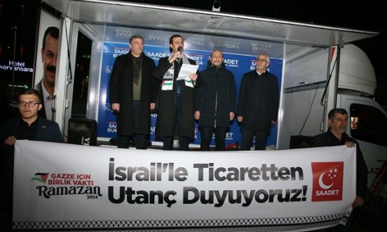 Saadetli İkram Akkaya: ''İsrail'le ticareti kesin bende adaylıktan çekileyim''