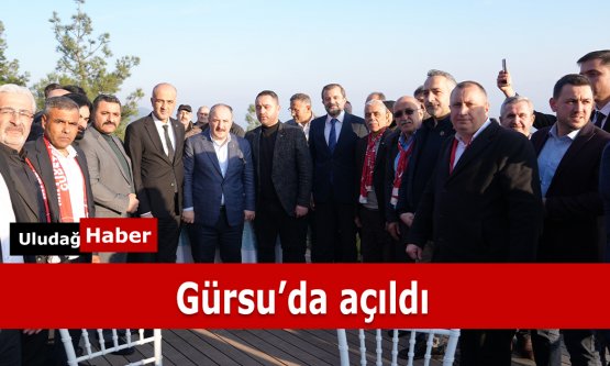 Yeni yaşam alanı Gürsu'da açıldı