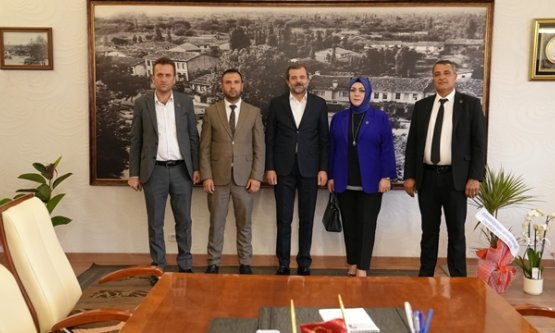 Mustafa Işık'ı ziyaret etti