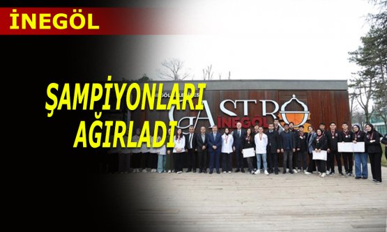 Alper Taban Gastronomi Şampiyonlarını ağırladı