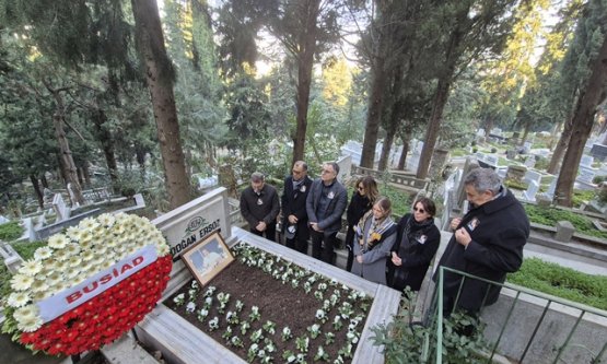 Doğan Ersöz mezarı başında anıldı