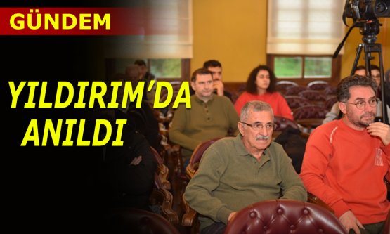 Hilmi Ziya Ülken YILDIRIM'da anıldı