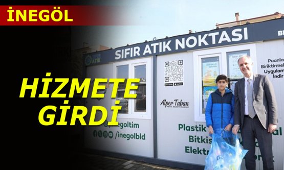 2 Yeni Sıfır Atık Noktası hizmete girdi