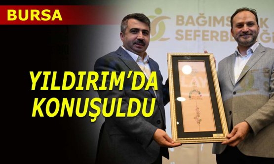 Bağımlılık ve aile ilişkileri Yıldırım'da konuşuldu
