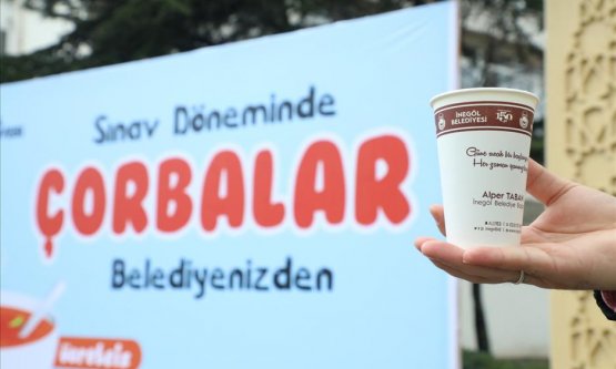 Çorbalar İnegöl Belediyesi'nden