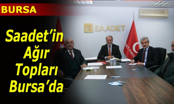 Saadet Bursa'da kongre süreci başladı