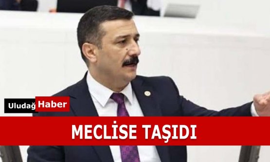 Selçuk Türkoğlu Çip Uygulamasını Meclise taşıdı