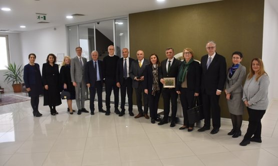 UİB Yönetimi'ni ziyaret ettiler