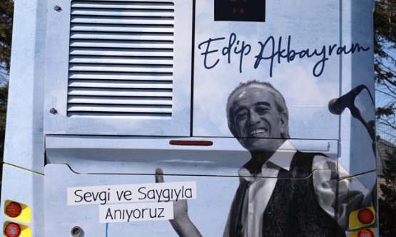 İETT'DEN EDİP AKBAYRAM'A VEFA