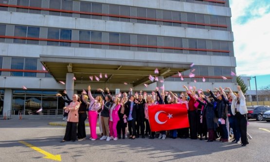 Sabiha Gökçen Havalimanı'nda kadınlara ilham veren 8 Mart kutlaması
