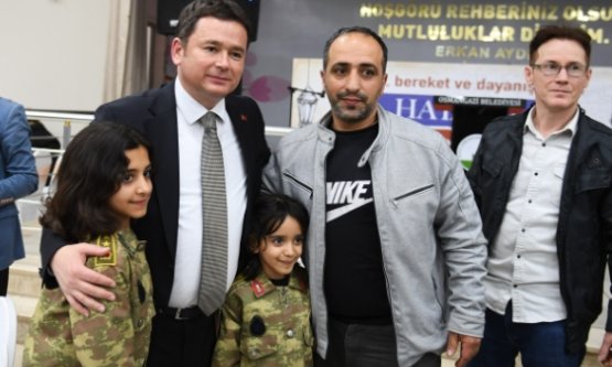 Şehit ve Gazi Yakınlarından Erkan Aydın'a Büyük İlgi