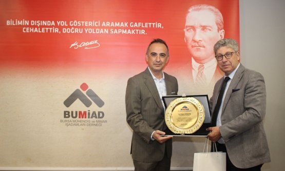 BUMİAD KOSGEB MÜDÜRÜ GÜNGÖR'Ü AĞIRLADI