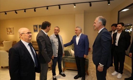 Protokolden Modef'e Ziyaret