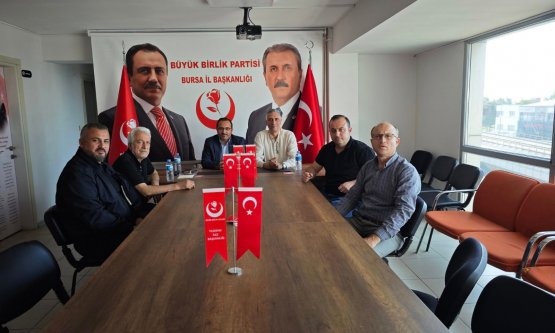 EMEDFED'den BBP Bursa İl Başkanı Eyüp Eken'e Ziyaret: Emekli ve Emekçilerin Sorunları Masaya Yatırıldı!