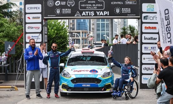 Engelli Milli Rallici Kübra Denizci Keskin'den Bursa'da Yeni Bir Başarı!