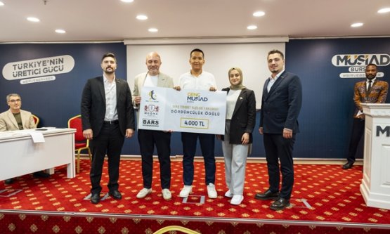 Genç MÜSİAD Bursa'dan 'Genç Ticaret Elçileri' Projesi Finali: Uluslararası Öğrenciler İş Fikirleriyle Sahnedeydi!