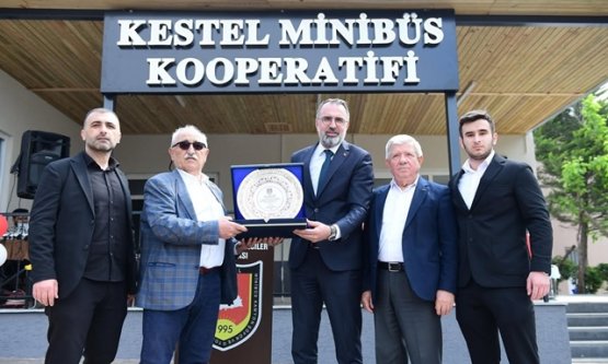 Kestel Minibüs Kooperatifi Yenilendi: Şoför Esnafına Modern Çalışma Alanı!