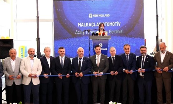 Malkaçlar Otomotiv New Holland 3S Plaza Açıldı: TürkTraktör'den Çiftçilere Tek Çatı Altında Hizmet!