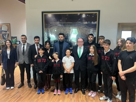 Tan Okulları'ndan Bursaspor'a Gençlerle Ziyaret!