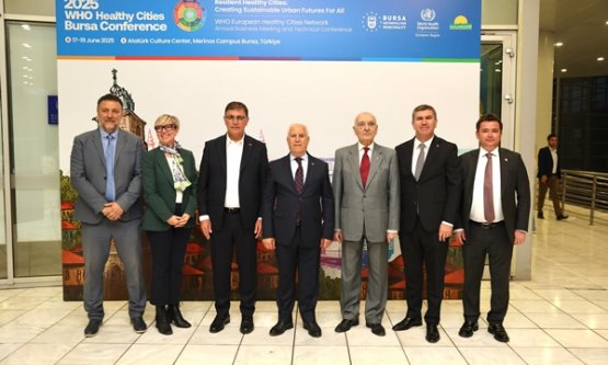 Bursa Büyükşehir Belediyesi'nden Sağlıklı Geleceğe Yönelik Ev Sahipliği: DSÖ Avrupa Sağlıklı Şehirler Ağı Toplantısı Başladı!
