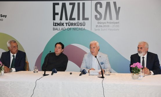 Fazıl Say'dan İznik'e Özel Eser: 'İznik Türküsü' Dünya Prömiyeri İçin Geri Sayım Başladı!