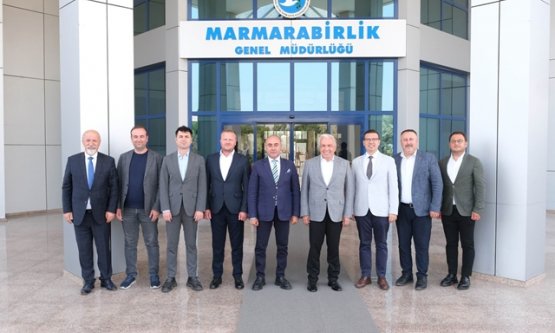 Nilüfer Belediyesi'nden Marmarabirlik'e Ziyaret: Zeytin Üretimi İçin İş Birliği Sinyali