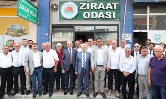 Başkan Bozbey Mustafakemalpaşa'da: Ortak Akılla Çözümler ve Mazot Desteği Müjdesi!