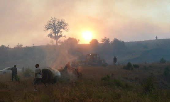 Gürsu Yangınında Büyük Seferberlik: Halk ve Belediye Omuz Omuza Mücadele Etti!