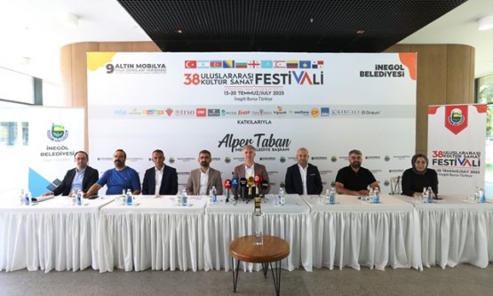 İnegöl 38. Uluslararası Kültür Sanat Festivali'ne Hazırlanıyor: 13-20 Temmuz'da Dünya İnegöl'de Buluşacak!