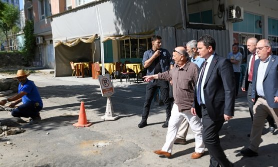 Osmangazi Belediye Başkanı Erkan Aydın Kıracaali Mahallesi'nde: 'Halkla İç İçe Yönetim'