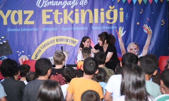 Osmangazi'de Yaz Eğlenceleri Panayır ve Geçit Mahallelerinde Coşkuyla Karşılandı!