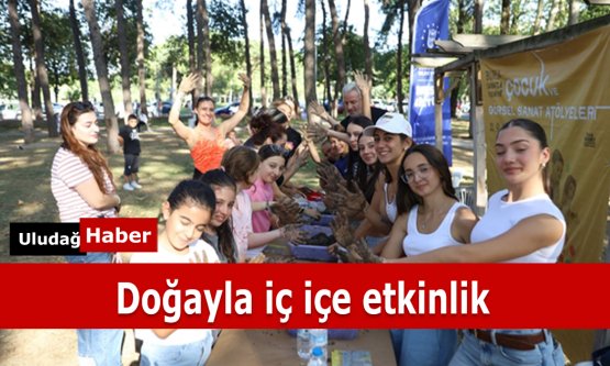 Bursa Büyükşehir Belediyesi'nden Çocuklara Yaz Hediyesi: Gezici Sanat Atölyesi