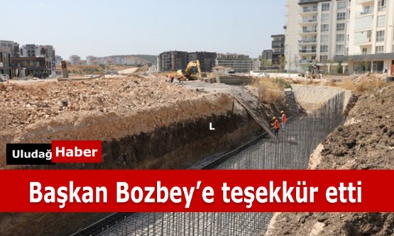 Bursa Büyükşehir Belediyesi, Nilüfer Balkan Mahallesi'nde Altyapı Çalışmalarını Hızlandırdı