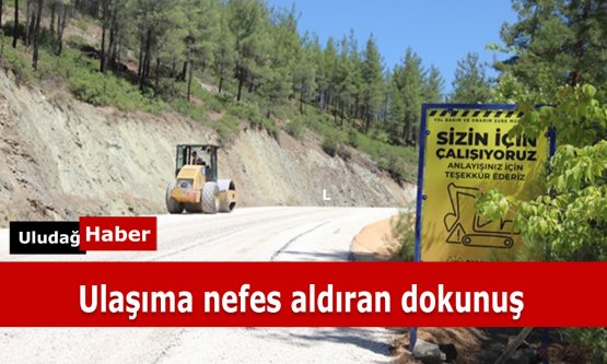 Bursa Büyükşehir Belediyesi Orhaneli'de Ulaşım Konforunu Artırıyor: 35 Yıllık Yol Yenilendi