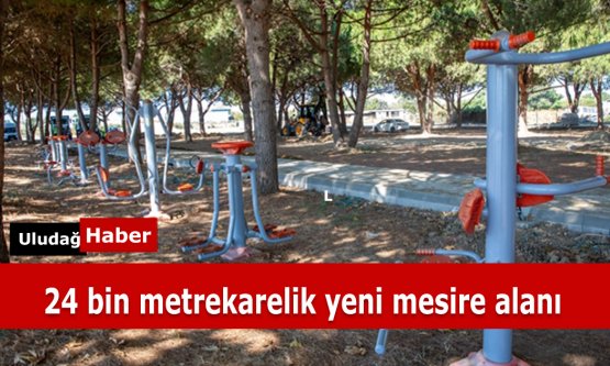 Bursa Büyükşehir Belediyesi Yenişehir'e Dev Mesire Alanı Kazandırıyor