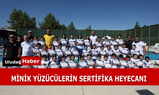 Bursa Büyükşehir'in Yaz Spor Okulları'nda Yüzme Coşkusu Devam Ediyor
