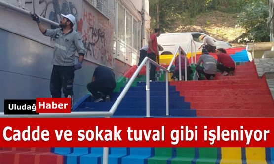 Bursa'da Sanat Sokaklara Taşınıyor: Görüntü Kirliliği Tarihe Karışıyor