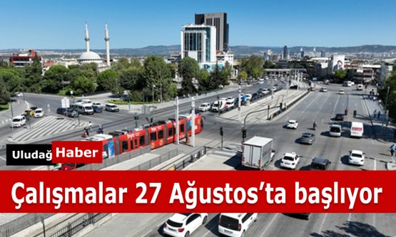 Bursa'da Toplu Ulaşımda Yeni Dönem: T1 ve T2 Tramvay Hatları Birleşiyor