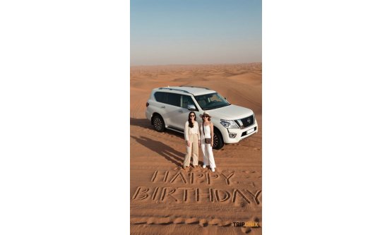 Doğum Gününüzde Dubai Çöl Safarisi Triponix Travel'dan Hediye!