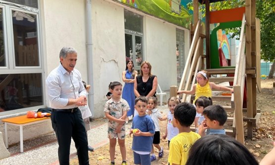 Gemlik Belediyesi Uğur Böcekleri Kreşi'nde Yaz Okulu Coşkusu