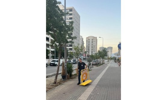 Nilüfer Zabıtası Yaya Yolu İşgallerine Karşı Harekete Geçti